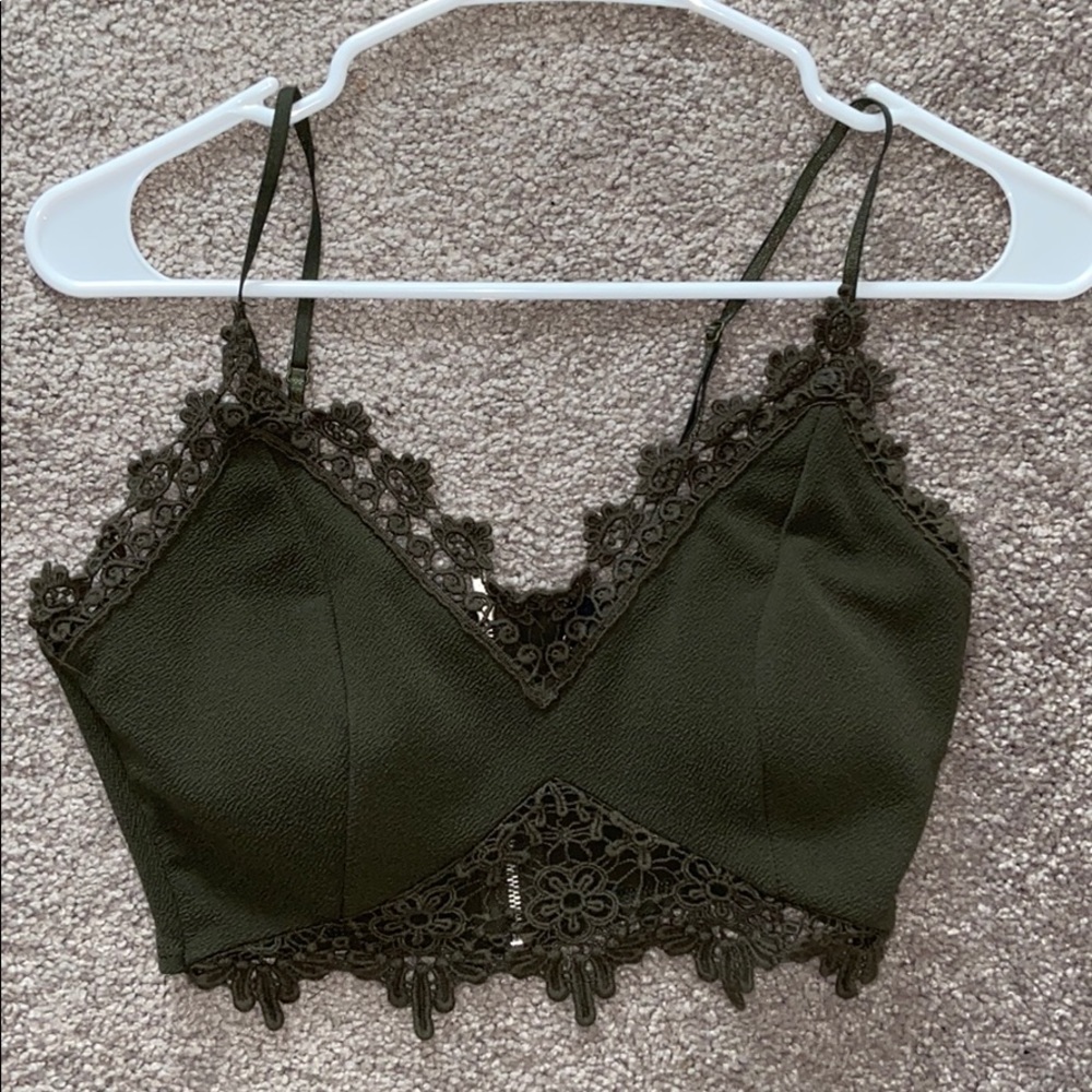 Crochet crop top